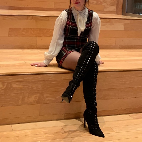 Jeffrey Campbell Shoes - Jeffrey Campbell over the knee boots